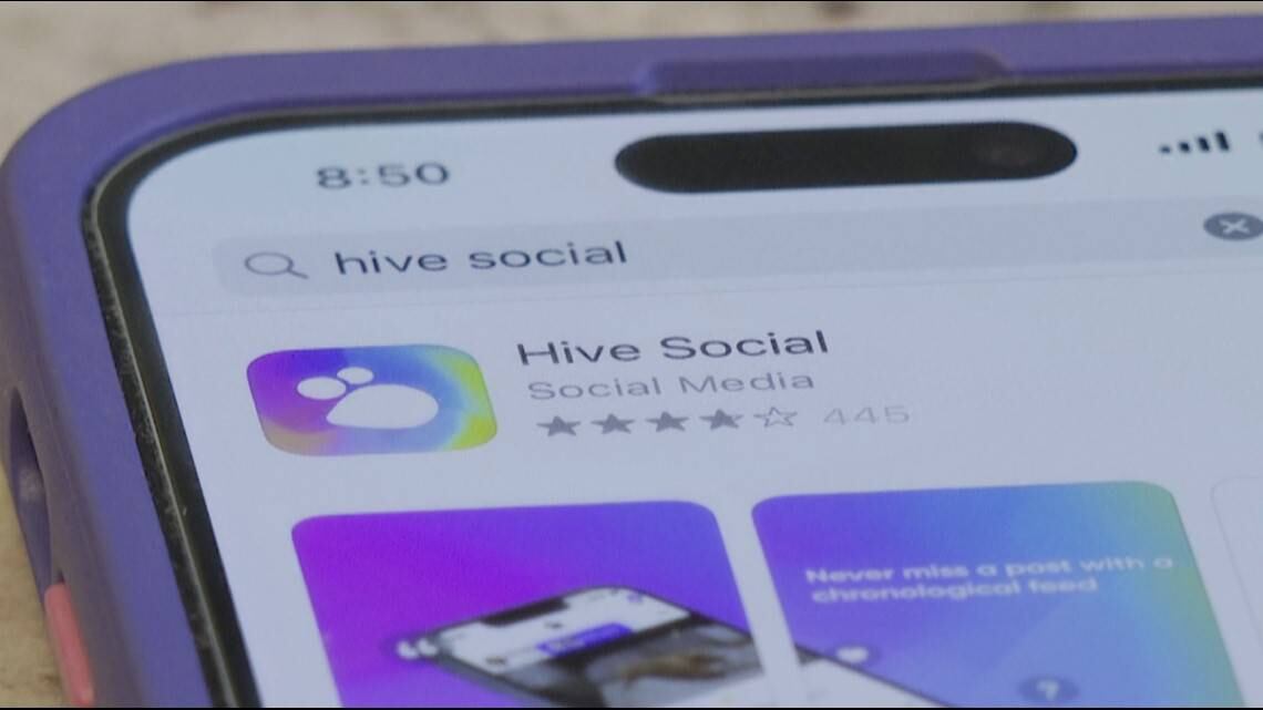 Es una mezcla de Twitter e Instagram