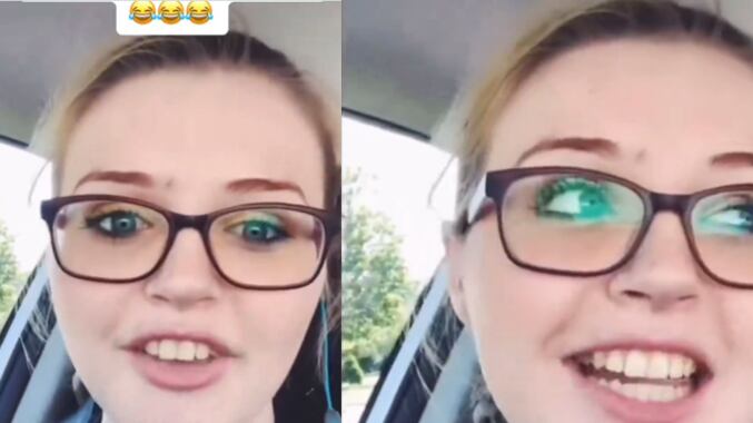 La joven estaba feliz por el apodo que le pusieron los mexicanos