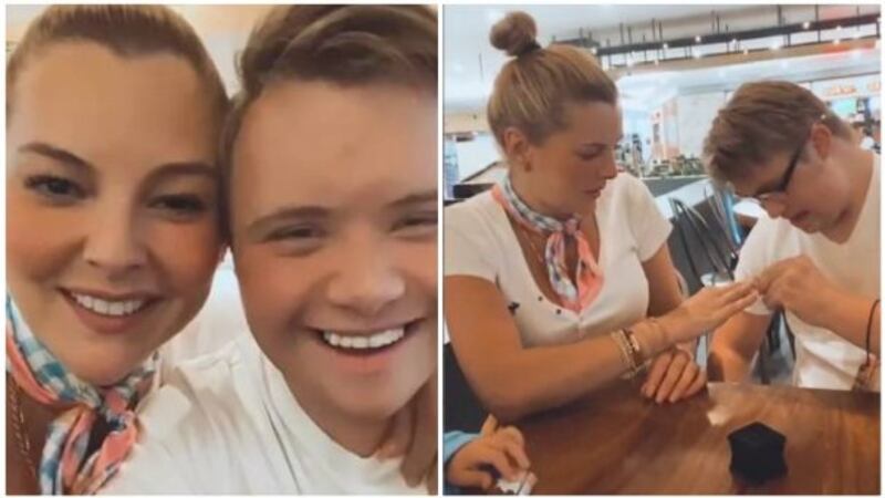 Marjorie de Sousa se reunió con el hijo de Lety Calderón