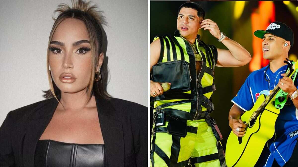 Demi Lovato y Grupo Firme.