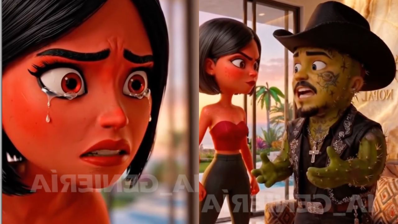¿De qué trata la “frutinovela” de Nodal y Ángela Aguilar? Video viral de “Durazgela” desata polémica