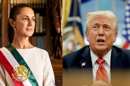 Trump on the possibility of sending the U.S. Troops to Mexico: “Sheinbaum is very scared”