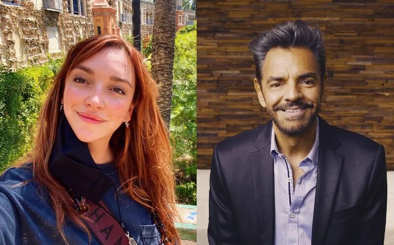 Regina Blandón apoya a Eugenio Derbez