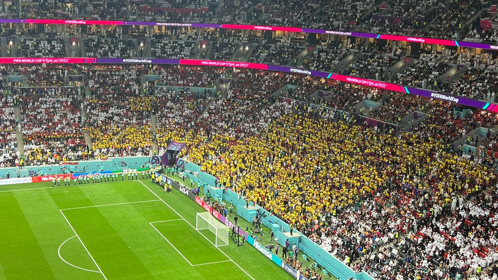 Hinchada ecuatoriana