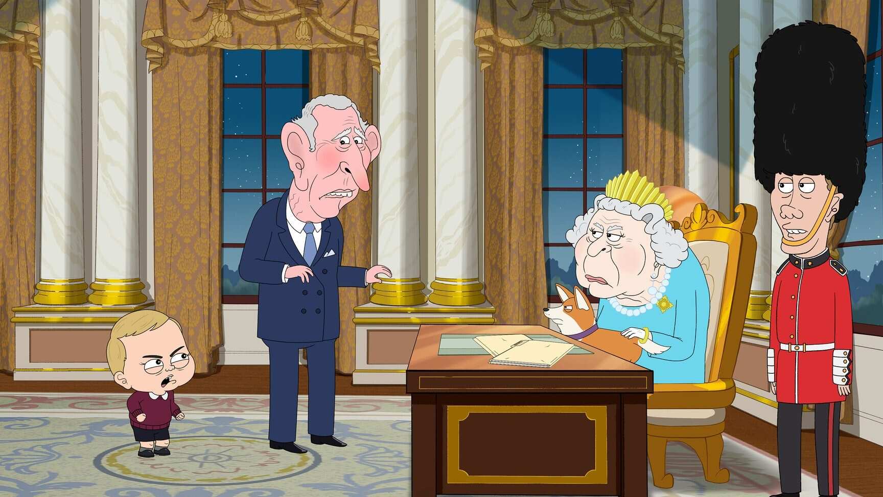 La serie de HBO Max, The Prince generó molestias en la población británica por su irrespeto a la realeza.