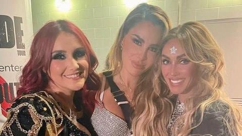 Ninel Conde con Dulce María y Anahí.