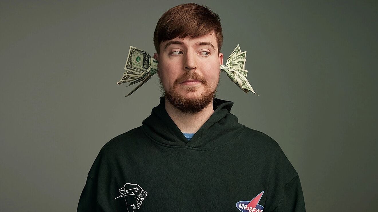 MrBeast es un éxito en las redes sociales.