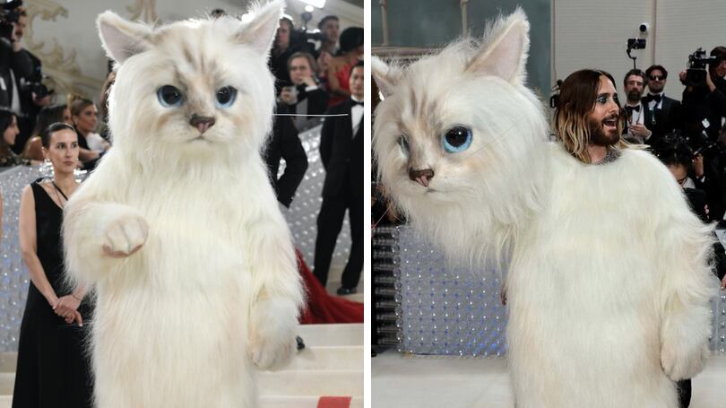 ¿Por qué Jared Leto llegó vestido de gato a la Met Gala 2023?
