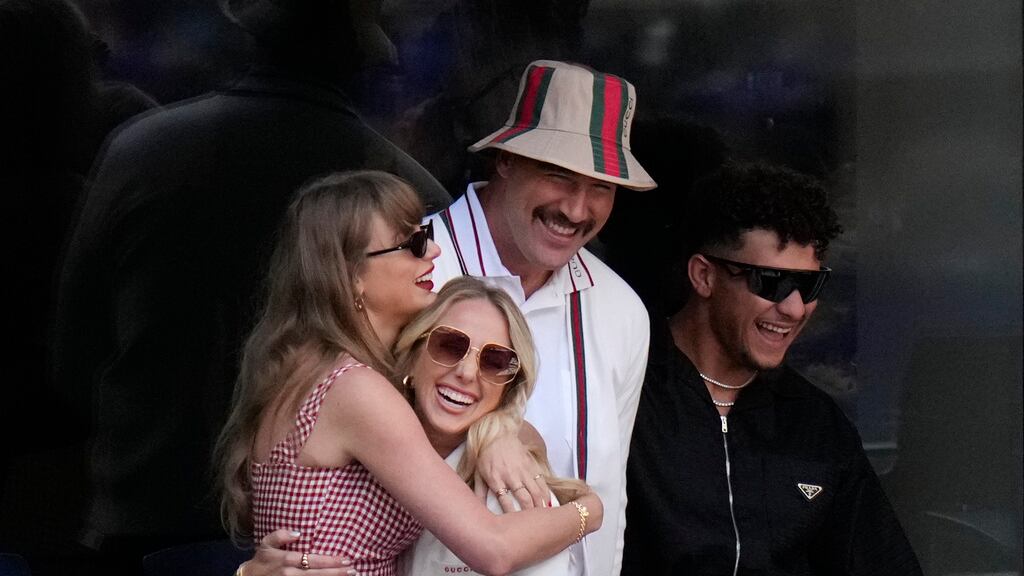Taylor Swift y Travis Kelce en el US Open