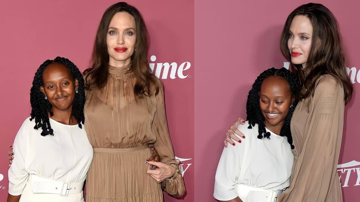Angelina Jolie y su hija Zahara
