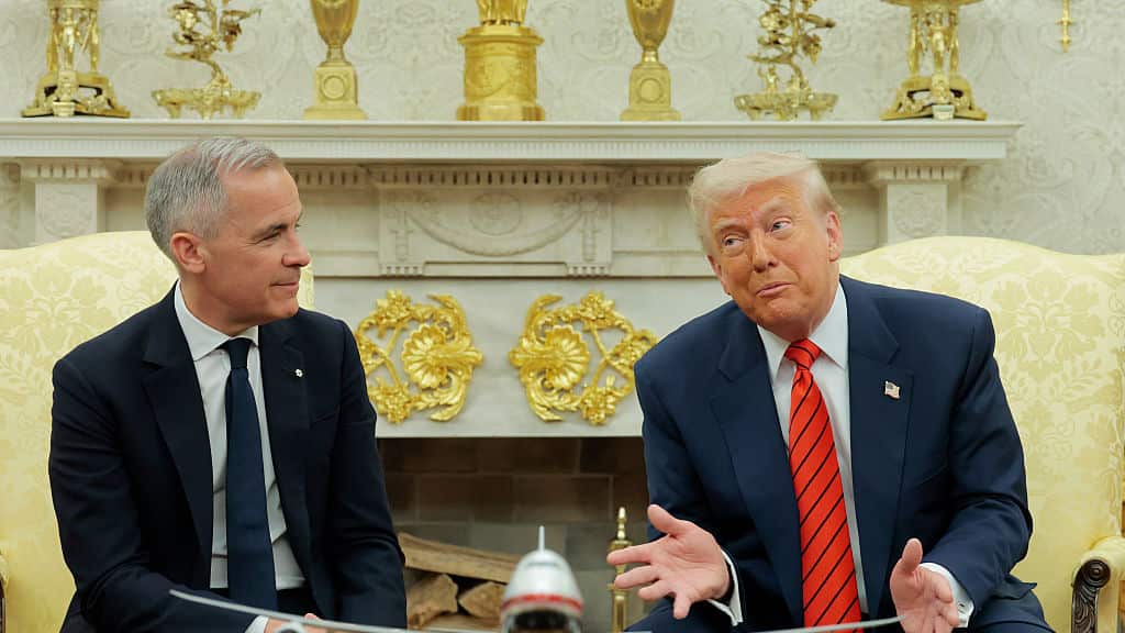 Donald Trump Mark Carney