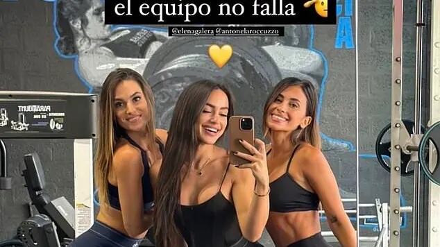 La nueva amiga de la esposa de Messi.