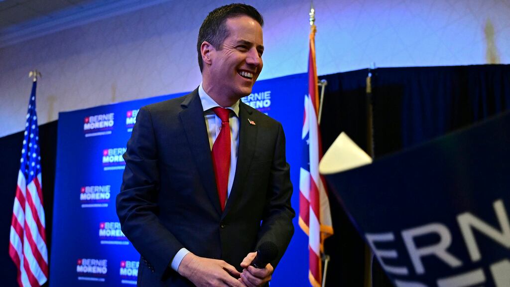 Bernie Moreno candidato senatorial de Ohio.