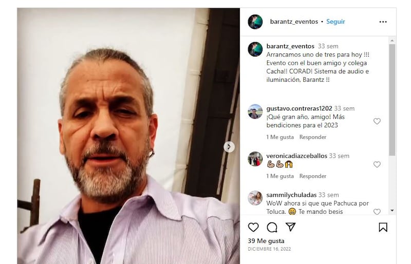 Edson Villagrán tiene una exitosa empresa de organización de eventos