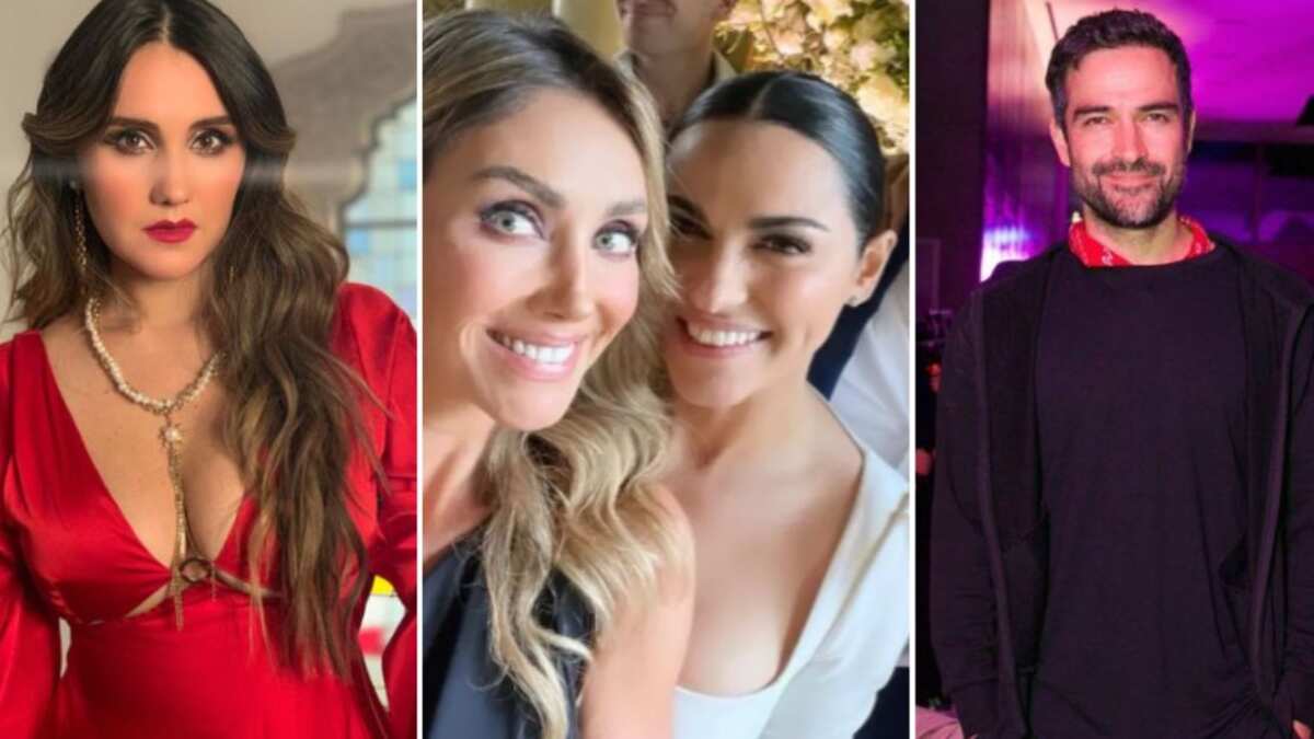 Por qué Dulce María y “Poncho” Herrera no fueron a la boda de Maite Perroni