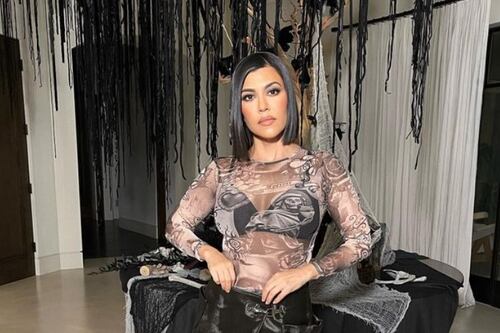 Kourtney Kardashian desmiente rumores de que su hijo de 15 años sea padre