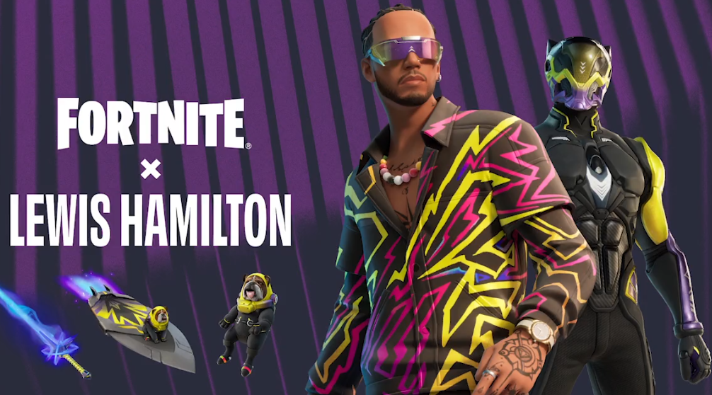 Fortnite lanza un nuevo skin con esta estrella de la Fórmula 1