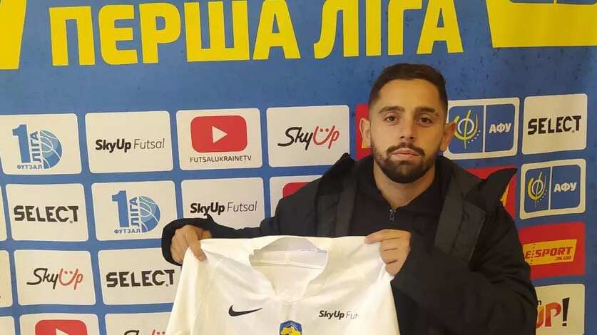 Matheus Ramires jugaba futbol sala con el Skyup de Kiev