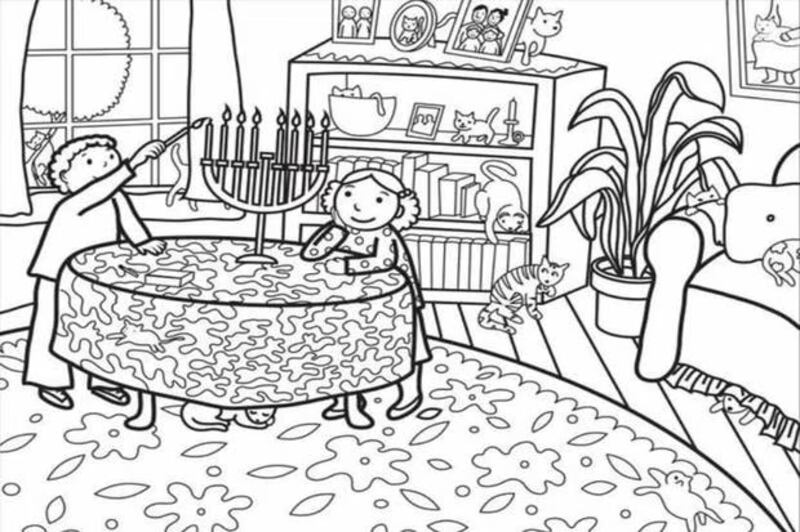 Descubre en dónde se esconden los gatos.