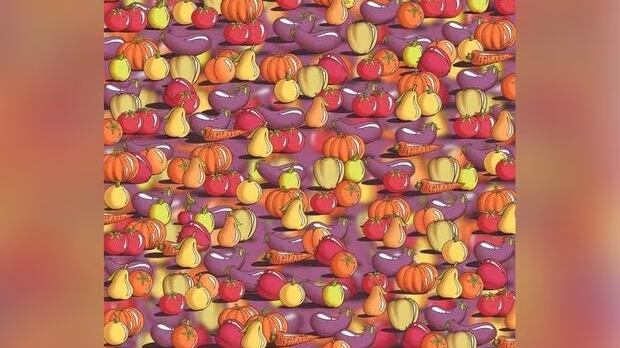 Encuentra la cereza oculta.