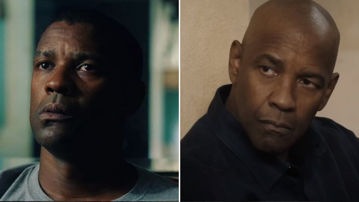 Denzel Washington en 'Hombre en llamas' y en 'The Equalizer 3'