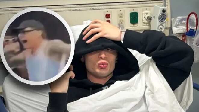 Peso Pluma sufre un accidente