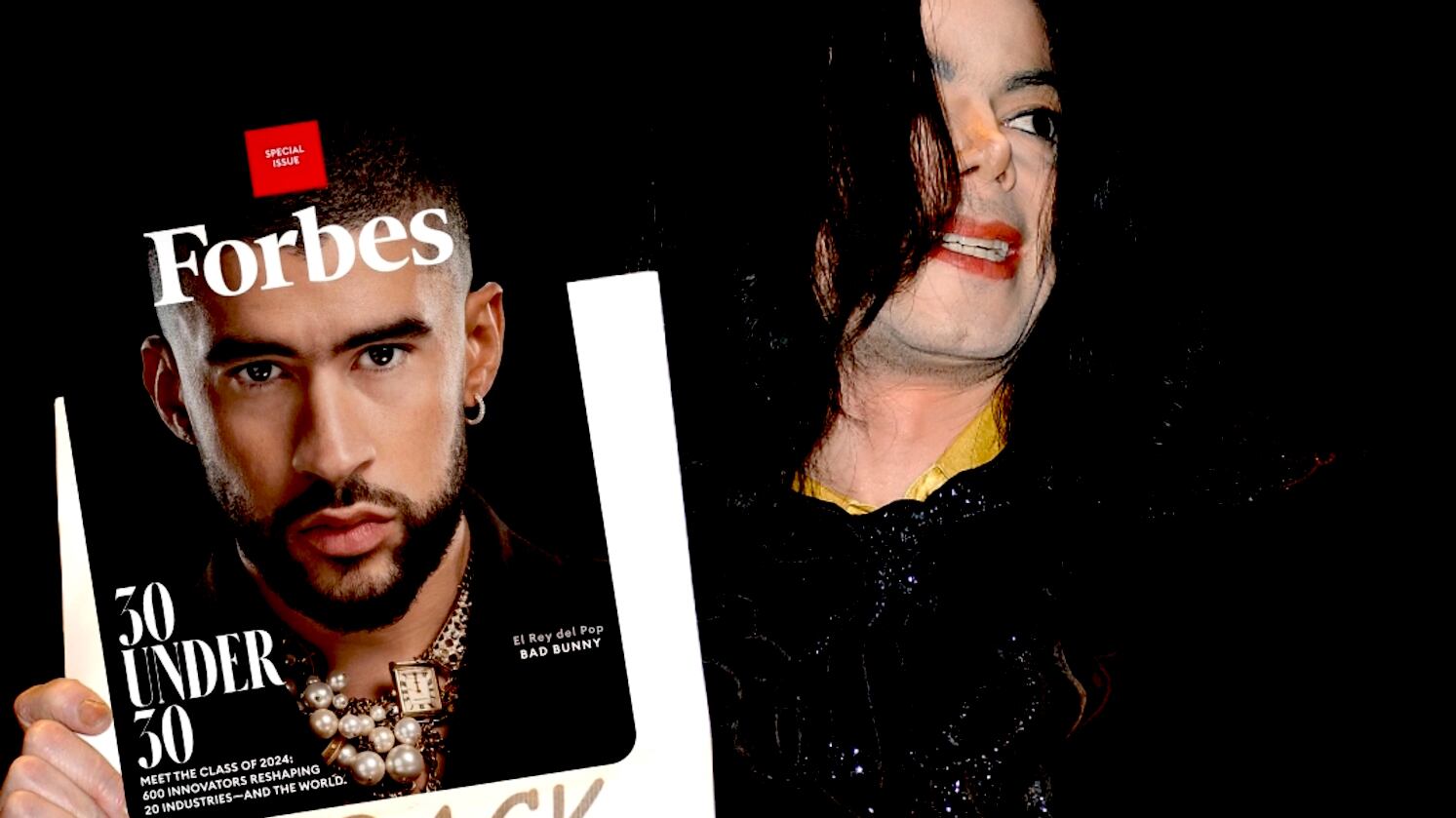 Gran debate generó que el Conejo malo fuera colocado como el nuevo rey del pop.