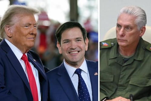 “Convierten todo en negocio, no tienen moral”, contesta Díaz-Canel a Trump