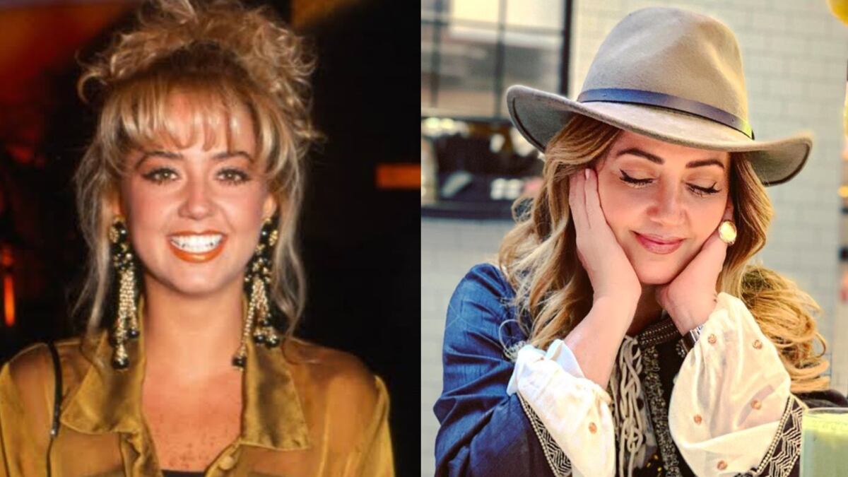 Andrea Legarreta ha evolucionado con el paso de los años.