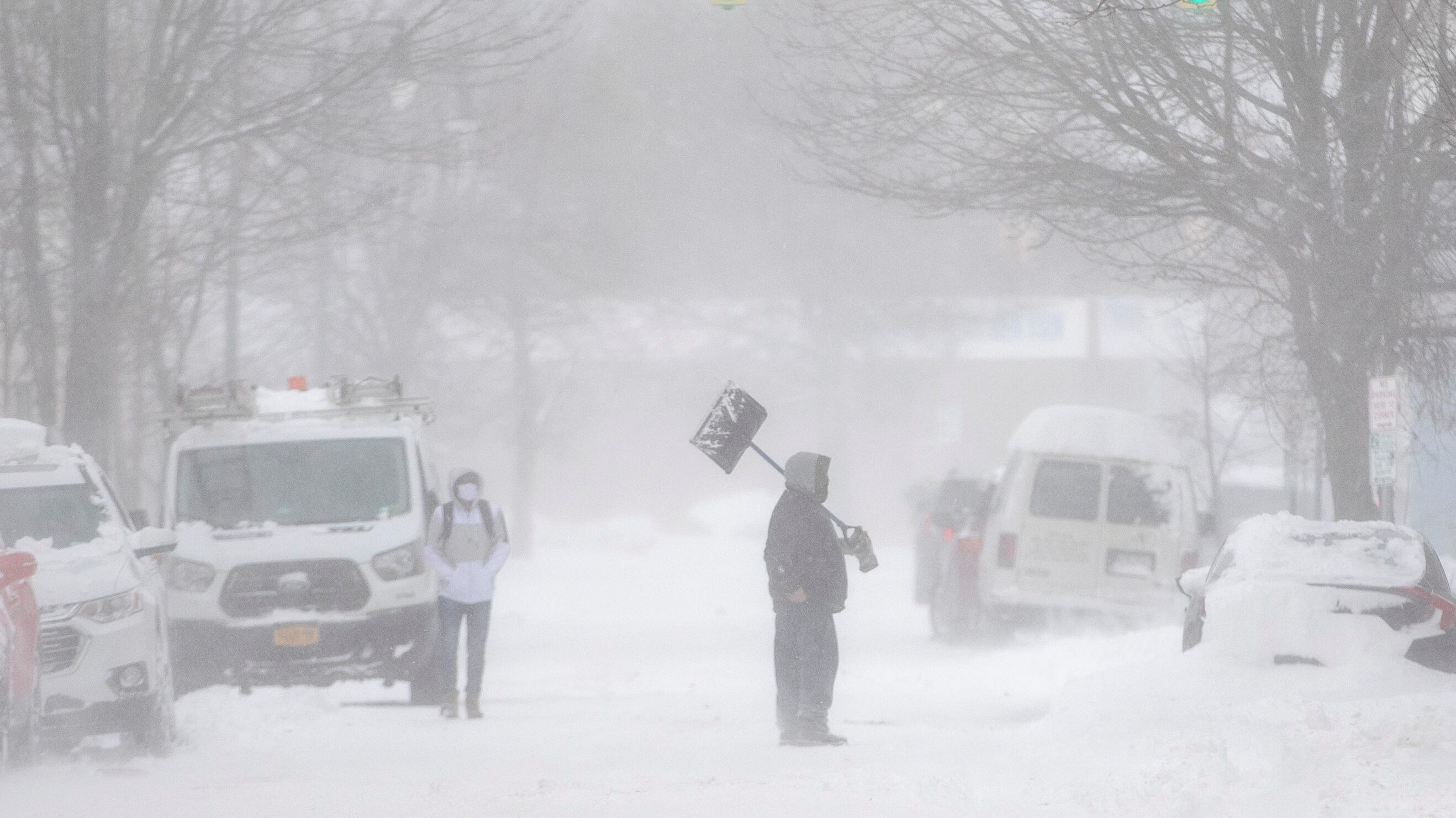 Snowstorm hits Buffalo New York una de las ciudades más afectadas con la tormenta | Foto: Cortesía