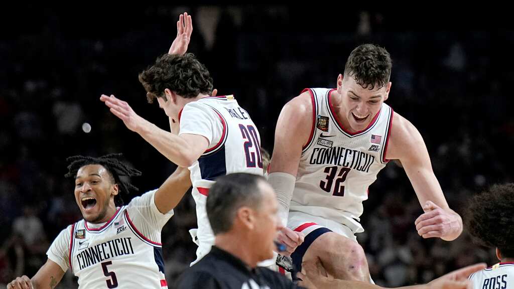 UConn venció a Purdue en la final de March Madness masculino.