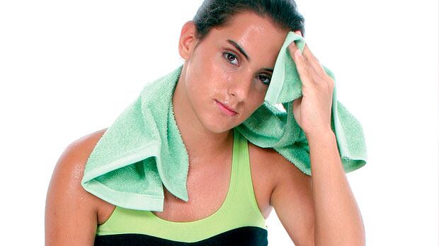 Por sugerencia de profesional, la ropa sudada se debe lavar con frecuencia.