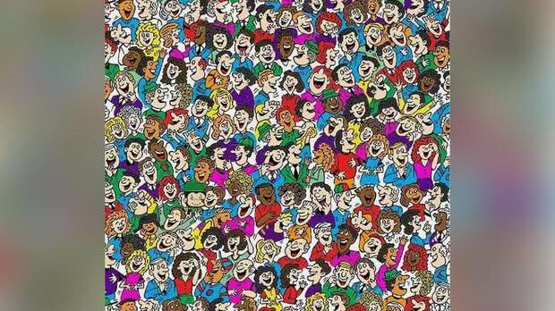 Encuentra al mono oculto.