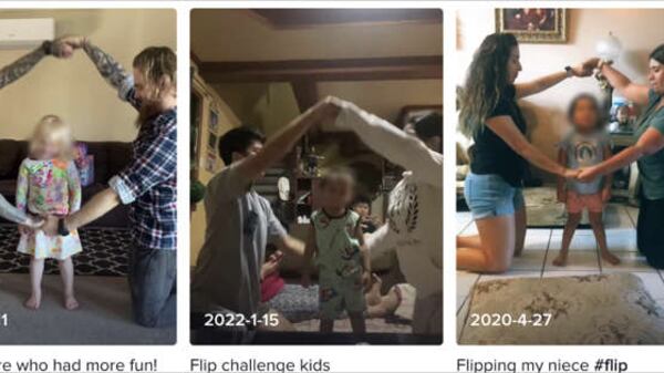 El ‘trend’ viral de TikTok ‘Flip Kid Challenge’ desencadena secuelas irreversibles en los niños.