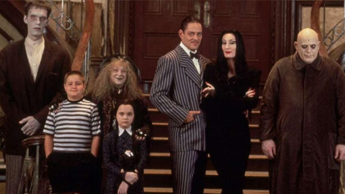 'Los locos Addams' es uno de los clásicos del cine |