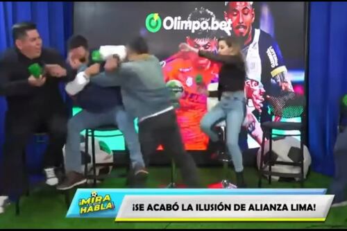 VIDEO: eliminación de Alianza Lima ante la “U” en la Copa Sudamericana termina con pelea entre panelistas peruanos