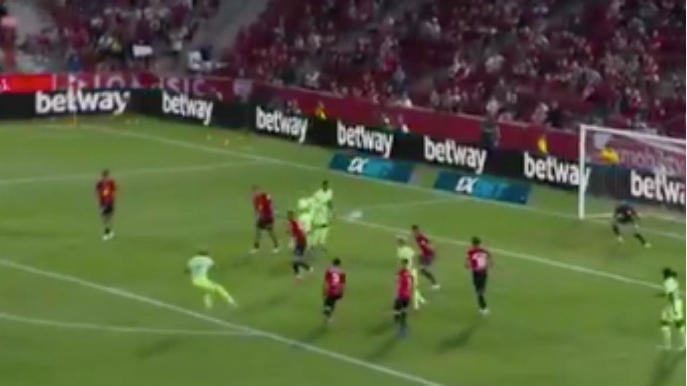 Golazo de Lamine Yamal en el Barcelona vs Mallorca