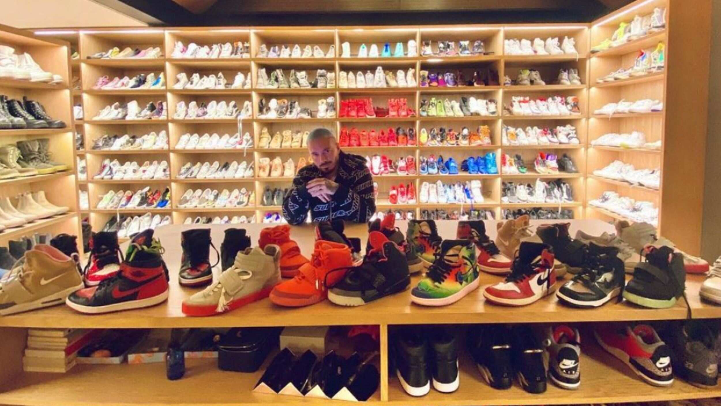 La colección de más 200 sneakers de J Blavin y sus favoritos