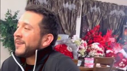 Esau es viral con su suegra