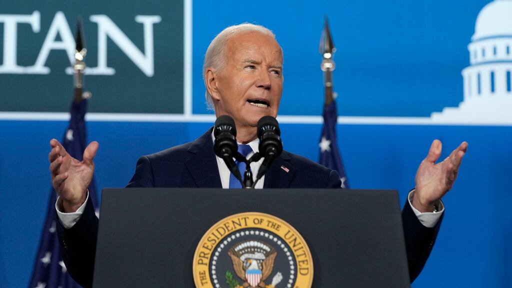 Conferencia de Joe Biden