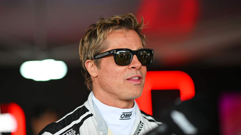 Brad Pitt en Silverstone