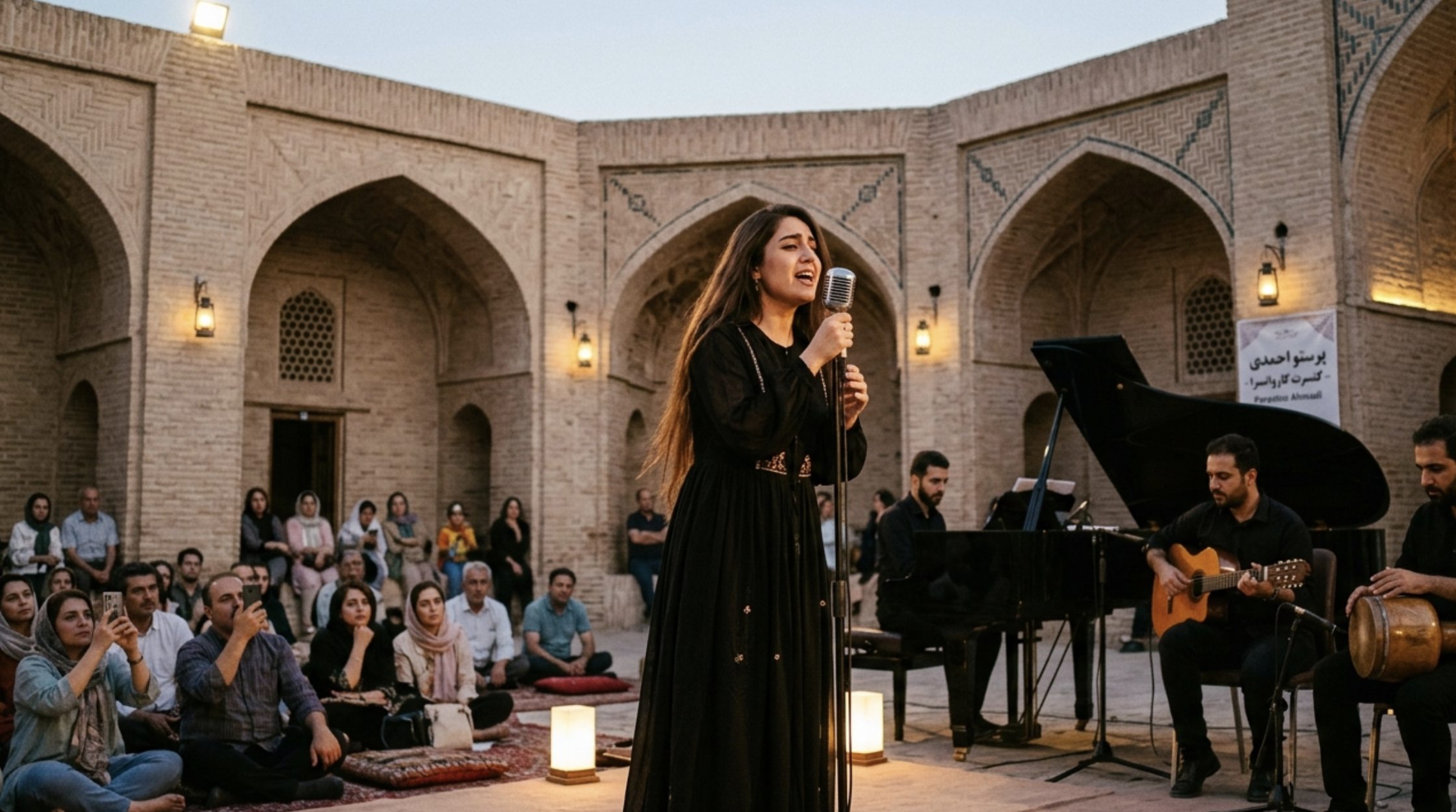 Irán condena a 74 latigazos a la cantante Parastoo Ahmadi por aparecer sin velo en video de YouTube