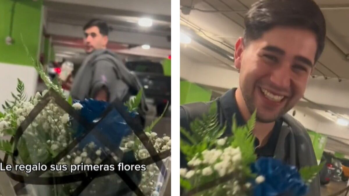 Una reacción que enterneció a todos