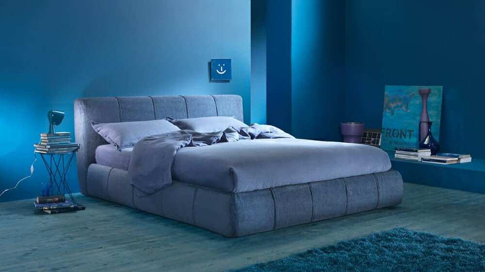 El color azul genera serenidad.