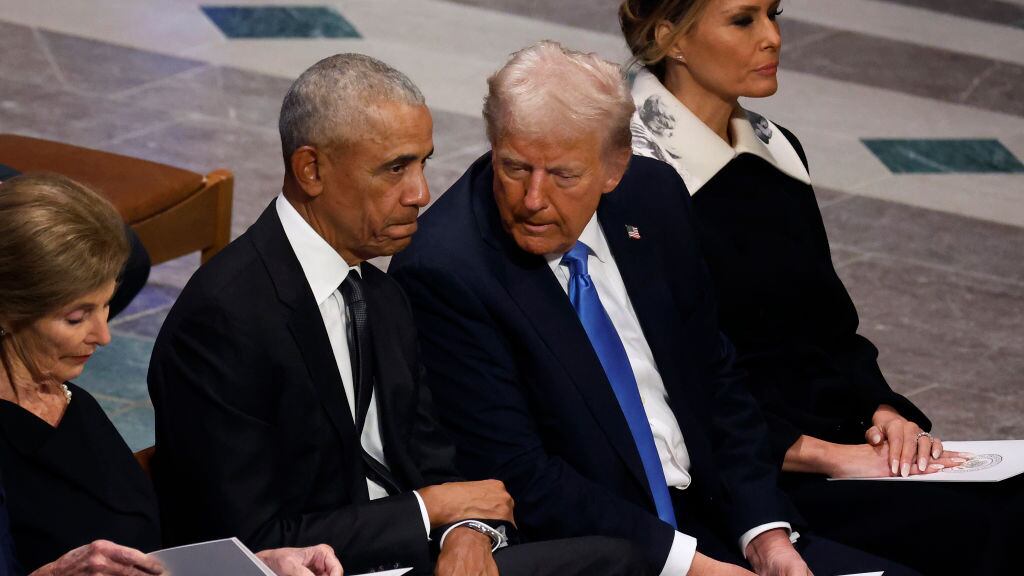 Barack Obama y Donald Trump