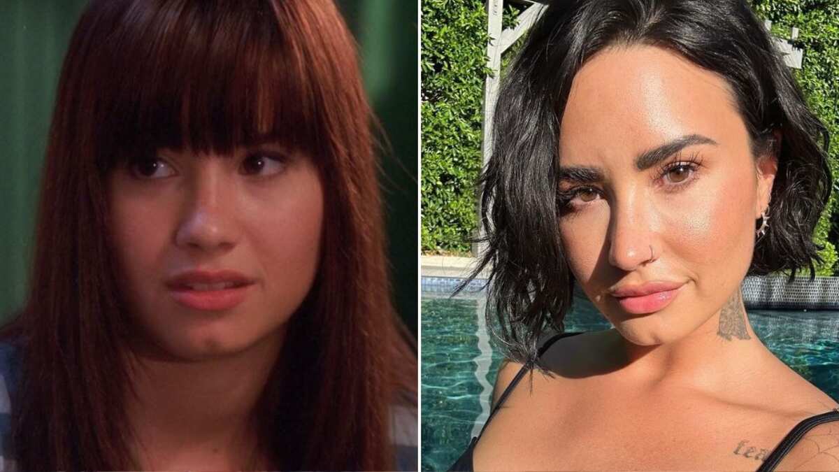 Demi Lovato en 'Camp Rock' y en la vida real