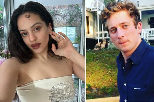 Rosalía reaccionó a las candentes imágenes de Jeremy Allen White