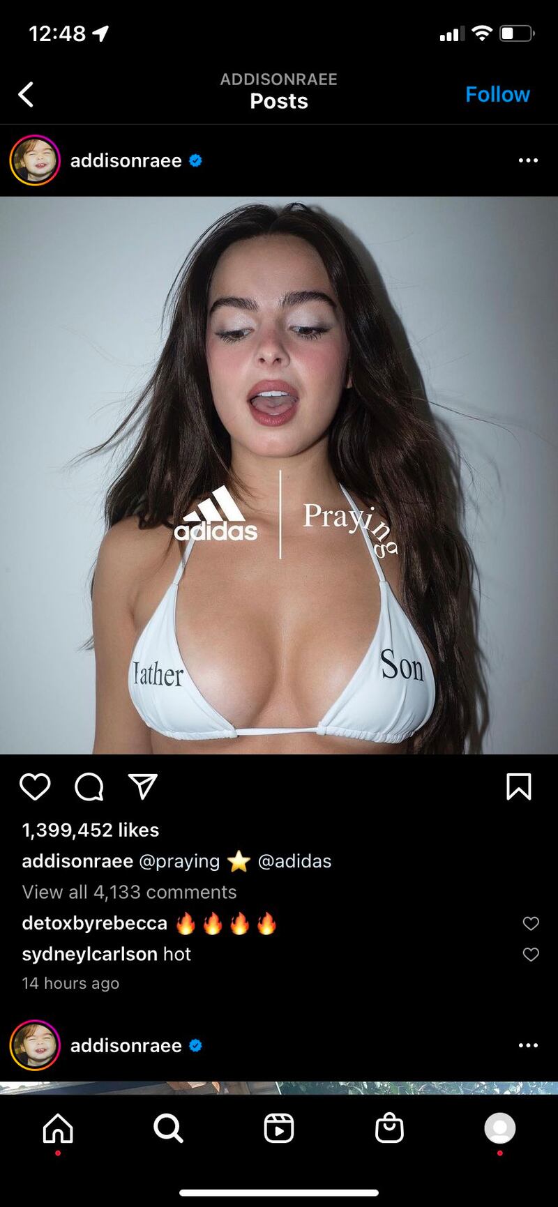 Instagram Addison Rae