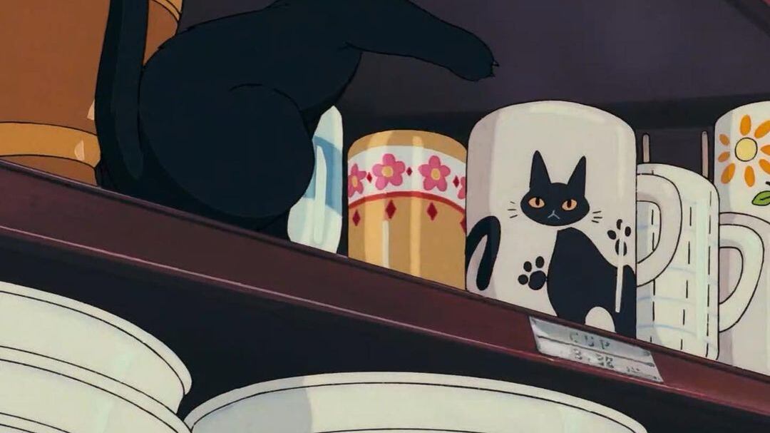 Jiji Cat de Studio Ghibli. Jiji Cat de Studio Ghibli.