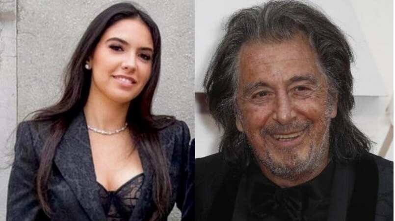 Namorada de ator é 53 anos mais nova